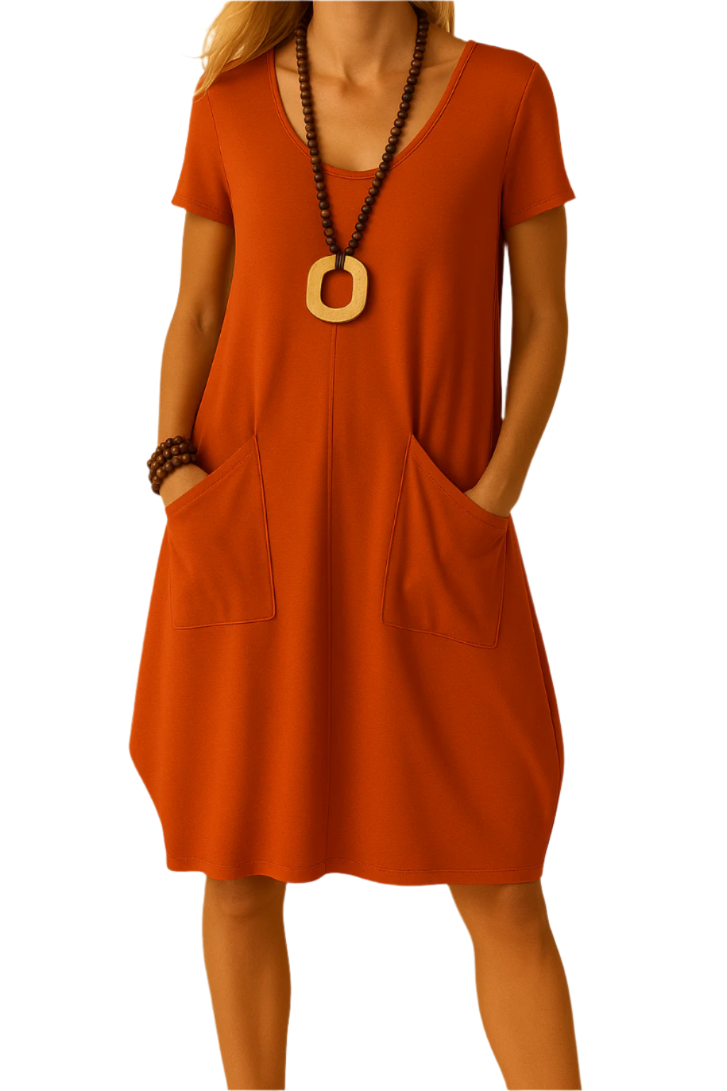 Driftwood Linen Shirt Dress